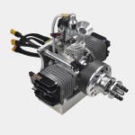 Original DLA 64CC Gas Engine DLA64i2 CNC In-line Twin Cylinder Gasoline Hight Power RC Airplane Model Aircraft Fixed Wing UAV